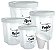 CJ P/ MANTIMENTO 5 PCS - 1 / 2 / 3 / 5,8 L - Imagem 1