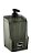 DISPENSER SLIM 500ML PRETO TRANSLUCIDO TAMPA PRETA - Imagem 1