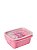 MARMITA C/ TRAVA 630ML STITCH ROSA - Imagem 1