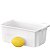 CAIXA ALTA 50L - 66 X 40 X 26 CM EMPILHAVEL BRANCA - Imagem 1
