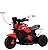 ZIPPY - MINI MOTO ELETRICO 6V FIRST CUSTOM VERMELHA - Imagem 1
