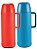 GARRAFA TERM PAMPA 1L AZUL / VERMELHO - Imagem 1