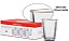 GLASS - COPO ALTO 280ML JG C/ 06 PCS PISA GOLD - Imagem 1