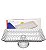 PRATO MAJESTIC RET 33 X 13 X 11,6 CM C/ PE - Imagem 1