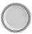 OPALINE MENU PRATO 27 CMS GEOMETRIC - CAIXA C/ 12 PEÇAS - Imagem 1