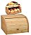 ECOKITCHEN - PORTA PAES C/ TAMPA RETRATIL 30 X 25 X 18 CM - Imagem 1