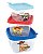 CJ CONECTS POTE QUADR C/ 3 PCS TOY STORY 5 - 140 / 270 / 470 ML - Imagem 1