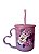 CANECA LUDICA 360 ML MINNIE ROSA - CAIXA C/ 12 PEÇAS - Imagem 1