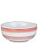 HAUSKRAFT - BOWL FAIXAS 320ML ROSA - CAIXA C/ 36 PEÇAS - Imagem 1