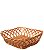 RATTAN - CESTO QUAD LILY 23,5 X 23,5 X 9CM - Imagem 1