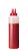 BISNAGA PROFISSIONAL 600ML VERMELHA BICO TRIPLO - Imagem 1