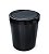 LIXEIRA 10L PRETA CLICK - Imagem 1