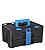 ULTRA BOX - CX FERRAM. MODULAR 7004 C/ 2 GAVETAS TRILHO DE ACO - 47 X 32,8 X 23,9 CM - Imagem 1