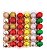 BOLA MISTA DECORADA 5CM C/06 PCS 2MOD - Imagem 1
