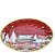 MESA - TRAVESSA PLAST OVAL 31 X 23 X 3CM DECOR - Imagem 1