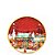 MESA - TRAVESSA PLAST RED 23 X 3CM DECOR - Imagem 1