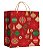 SACOLA PAPEL COLOR NATAL DEC 26 X 32 X 9CM SORT - CAIXA C/ 12 PEÇAS - Imagem 1