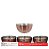 ROSE GOLD - BOWL 170ML MARTELADOS JG C/ 03 PCS Ø8CM - Imagem 1