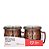 ROSE GOLD - CANECA 60ML MOSCOW MULE MARTELADAS JG C/ 02 PCS - Imagem 1