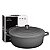 COOK & CHEF - CACAROLA BAIXA 28 CM CINZA 4,6L - Imagem 1