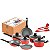 PRESSCOOK - JG PANELA INDUCAO C/ 10 PCS MARSALA - Imagem 1