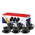 XICARA 85ML JG C/ 06 PCS CERAMICA PRETO MARMORIZADO - Imagem 1