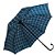 GUARDA CHUVA PORTARIA DEC XADREZ AUTOMATICO Ø70CM - Imagem 1