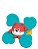 ZIPPY INFANTIL - SPIN COM VENTOSA RAPOSA 13 X 4,5 X 13 CM - Imagem 1