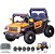 ZIPPY - MINI JEEP ELETRICO 12V LARANJA C/ RC - Imagem 1