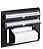 BLACK SUSPENSA 3M - SUPORTE P/ TRÊS ROLOS - 36,5 X 30 X 10 CM - Imagem 1