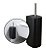 BLACK SUSPENSA 3M - PORTA ESCOVA SANITARIA - 10,5 X 8,5 X 36 CM - Imagem 1