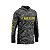 Camisa Pesca Mar Negro X-Protection Sublimada Uv50 Camuflado Chumbo - Imagem 1