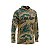Camisa Pesca Mar Negro X-Protection Sublimada Uv50 Camuflado Caqui - Imagem 1