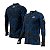 Camisa Pesca Mar Negro Premium Zíper Uv50 Clean Black - Imagem 3