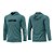 Camisa Pesca Capuz Presa Viva Proteção Uv50+ Poliamida 35 - Imagem 3