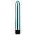 Vibrador Personal Liso 18 cm Multivelocidade - Azul Metálico - Imagem 1