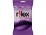 Preservativo Rilex - Aroma Uva 3 Unidades - Imagem 1