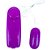 Vibrador Ovo Bullet Com Controle Roxo - Imagem 1