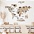 Decoração Quarto Bebê Mapa Mundi Animais - Imagem 5