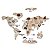 Decoração Quarto Bebê Mapa Mundi Animais - Imagem 1