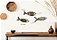 Painel Escultura Cardume de Peixes em MDF – Quadro Decorativo LevCut - Imagem 1