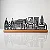 Escultura Skyline de São Paulo – Arte Decorativa de Mesa | LevCut Decor - Imagem 1