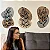 Trio Botânico Orgânico | Quadros Decorativos Modernos para Sala - Imagem 1