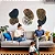 Trio Botânico Orgânico | Quadros Decorativos Modernos para Sala - Imagem 2