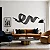 Painel Fita Fluida | Decor Abstrato Moderno - Imagem 1