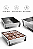KIT 10 FORMAS LATERAL REMOVÍVEL TIRAMISU SLICE CAKE BOLO DE FATIA GRANDE INOX 30X30X10 CM - Imagem 2