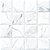 Porcelanato Carrara Relevo 3D 72x72cm - RXAR72726 - Imagem 4