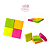 Bloco Adesivo Para Notas e Recados/ 4 Cores  ( Off Stick ) - Imagem 1