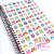 Caderno Espiral Feminino  - 96 Folhas - Imagem 1