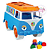 Carro Educativo /Pedagógico de Encaixe e Peças - Kombica (KENDY) - Imagem 1